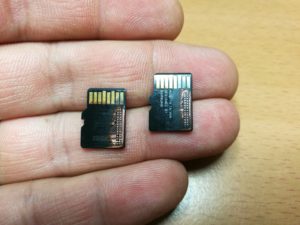 2x15 pins microSD type